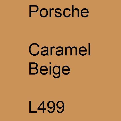 Porsche, Caramel Beige, L499.